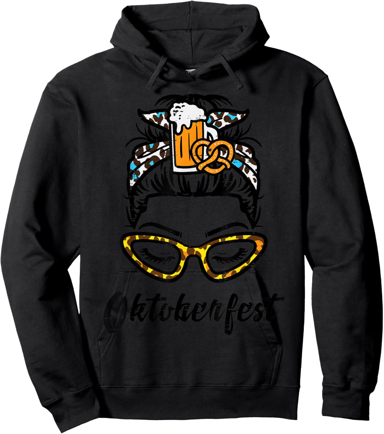 Oktoberfest Women Bavarian Octoberfest German Oktoberfest Hoodie - Hoodie | Black