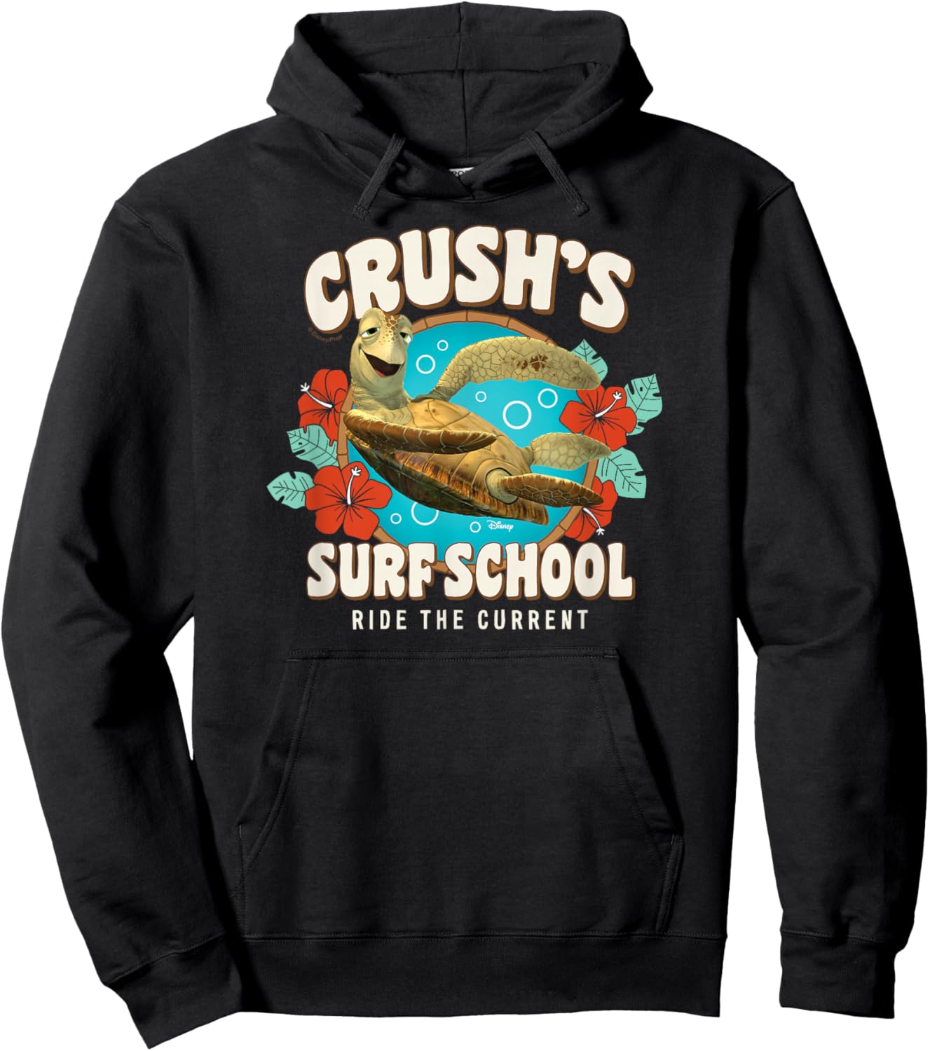 Finding Nemo - Crush's Surf School Hoodie - Hoodie | Black