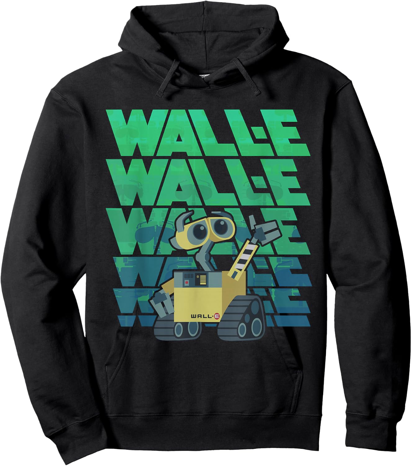 Disney Pixar Wall-E Robot Hoodie - Hoodie | Black