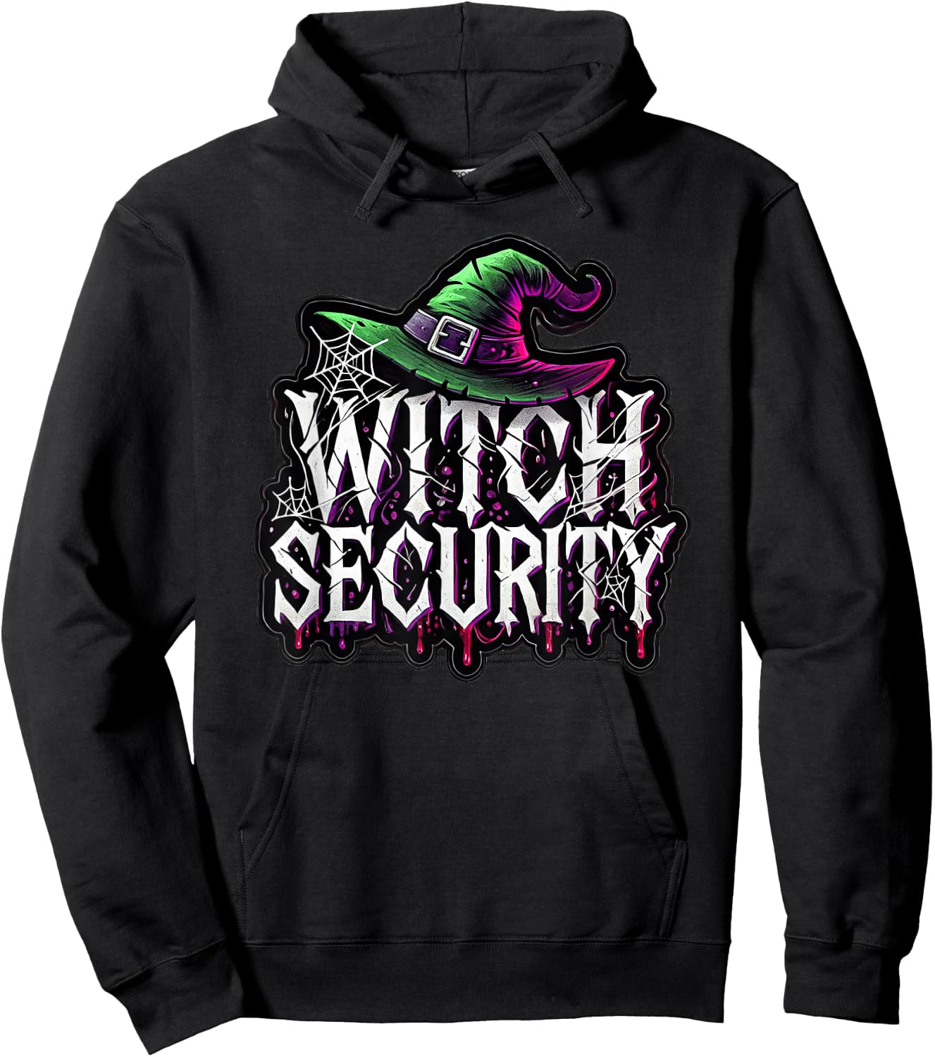 Witch Security Easy Husband of Witches Costume Fun Boyfriend Hoodie - Hoodie | Black