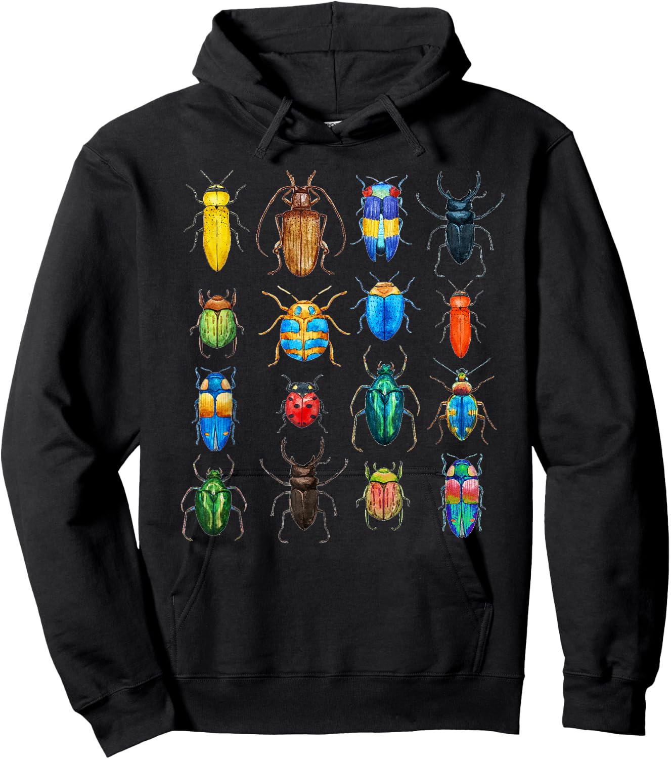 Bug Shirt for Kids and Adults, Boys & Girls, Gift Hoodie - Hoodie | Black