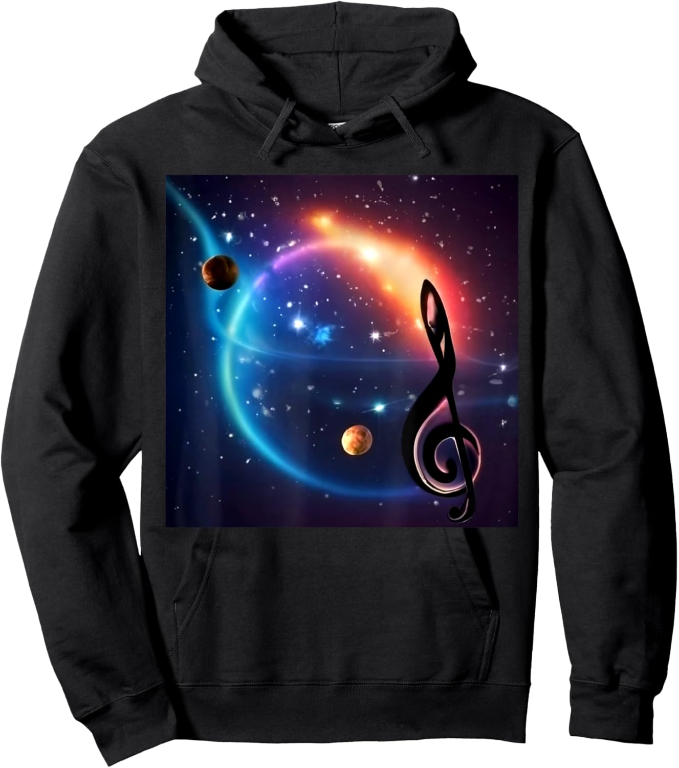 Music Galaxy Hoodie - Hoodie | Black