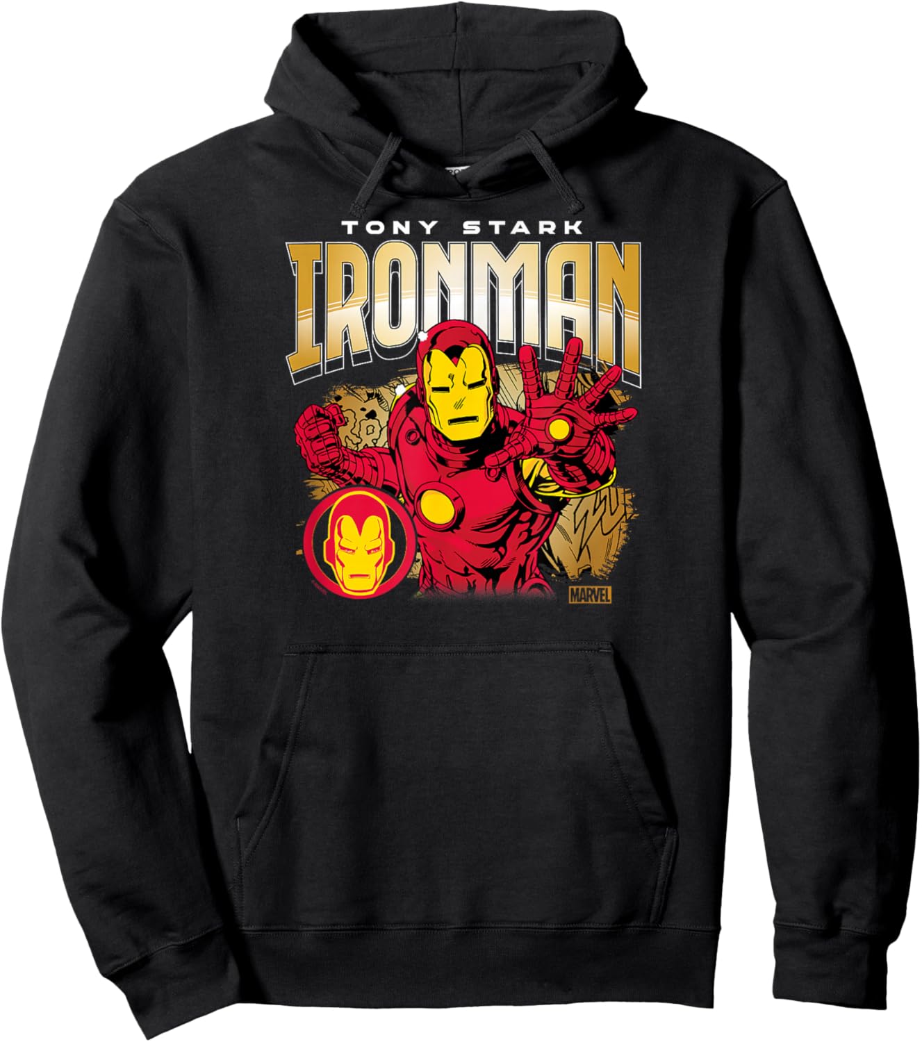 Iron Man - Bootleg Hoodie - Hoodie | Black