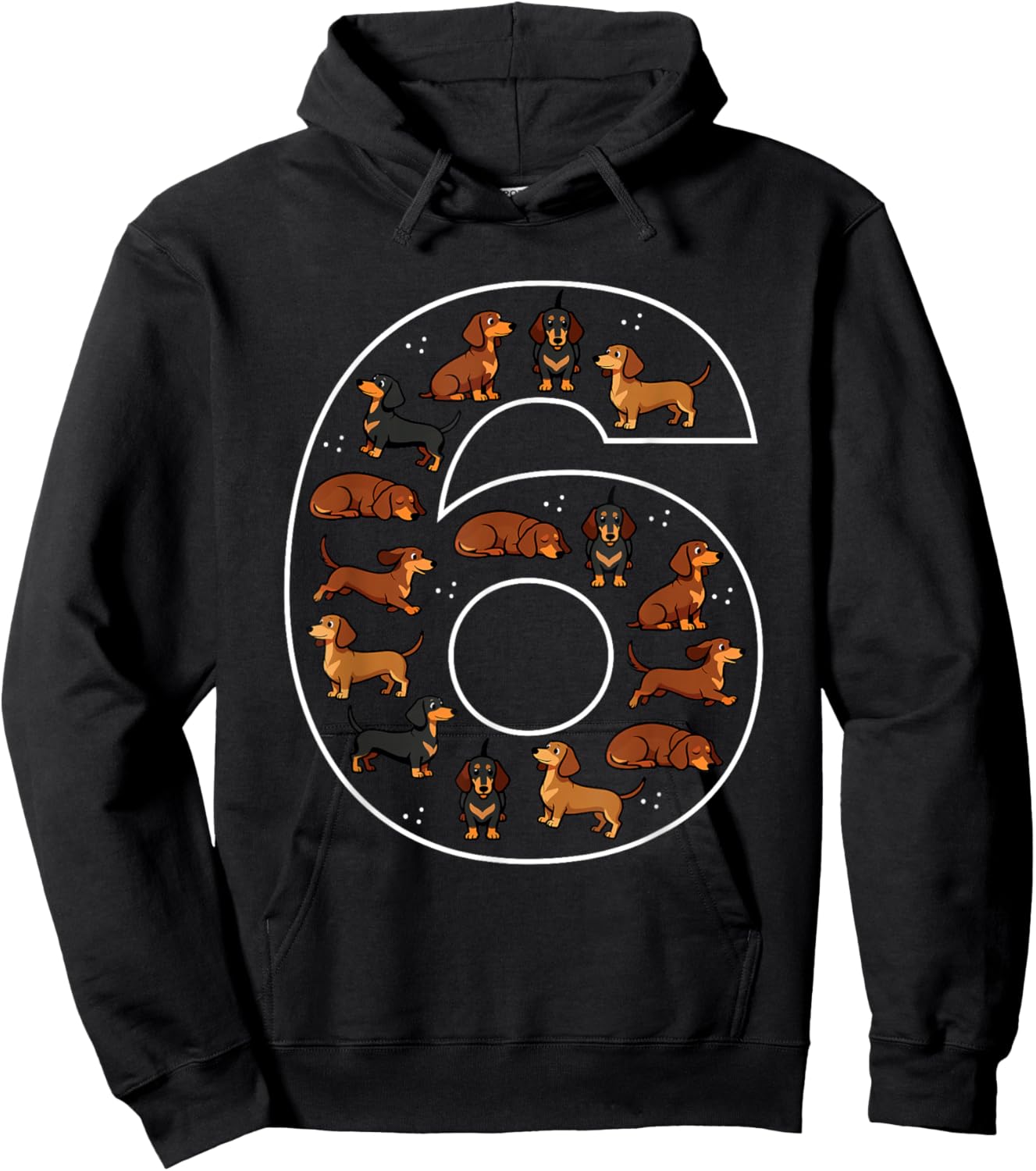 Wiener Dog Hoodie - Hoodie | Black