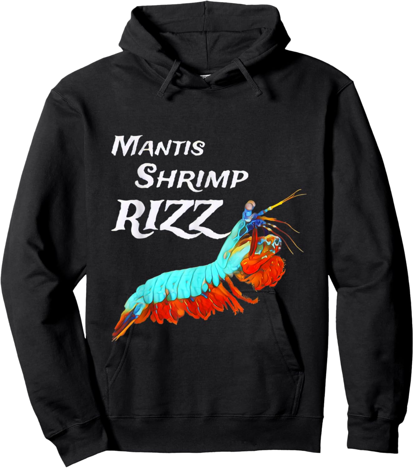 Mantis Shrimp Rizz Hoodie - Hoodie | Black