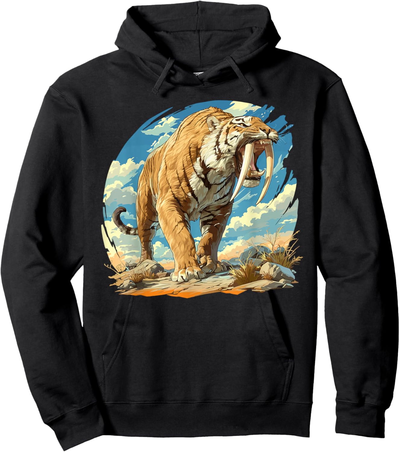 Saber-Toothed Tigers Saber-Toothed Tiger Hoodie - Hoodie | Black