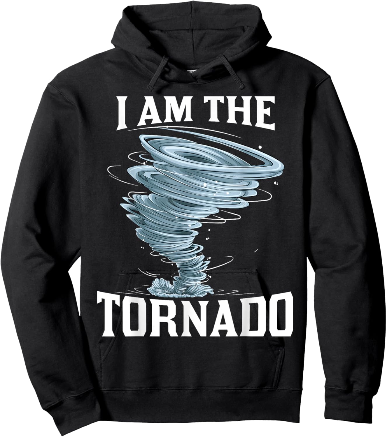 I'm The Tornado Storm Twister Meteorologist Kids Funny Hoodie - Hoodie | Black