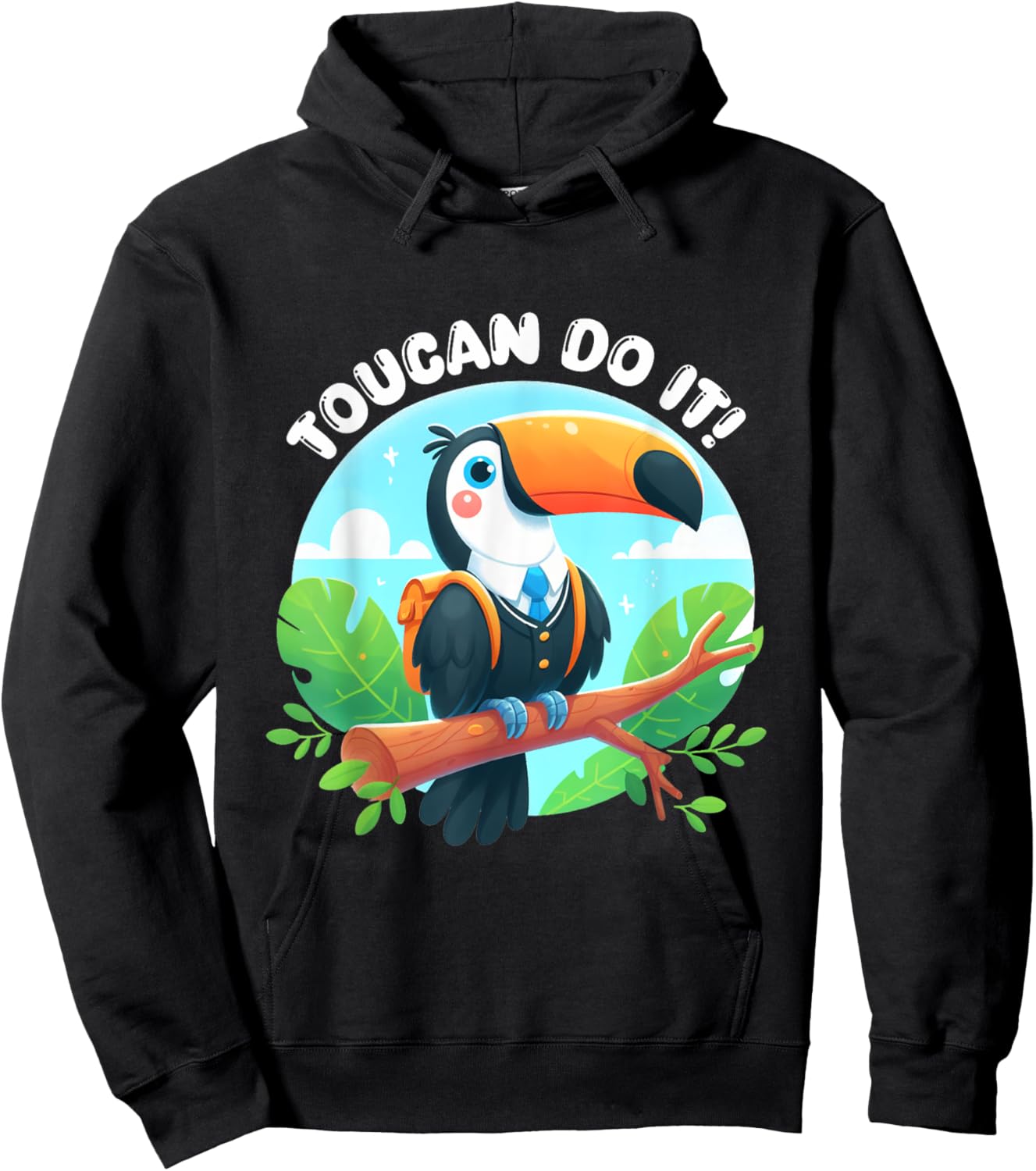 Toucan Dot It Cute Toucan Bird Test Day Test Teacher Student Hoodie - Hoodie | Black