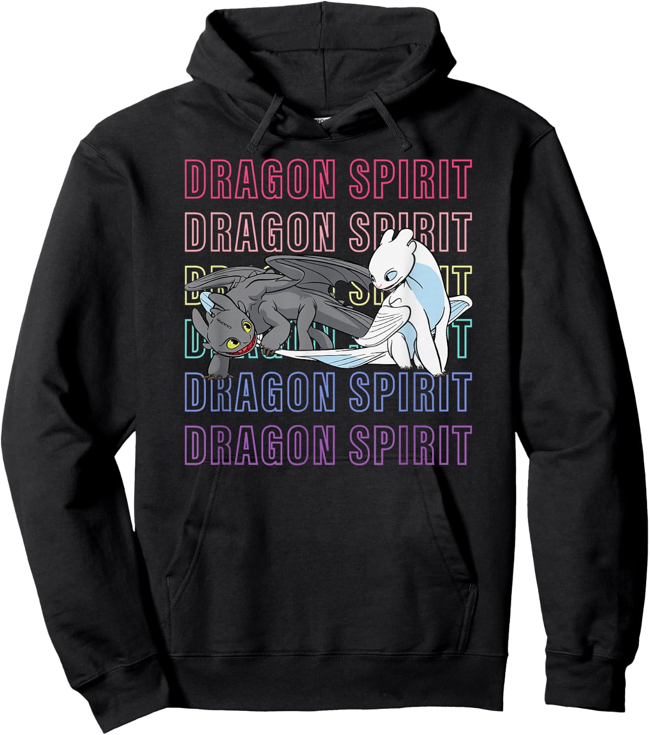 DreamWorks How To Train Your Dragon 3 Unstoppable Hoodie - Hoodie | Black