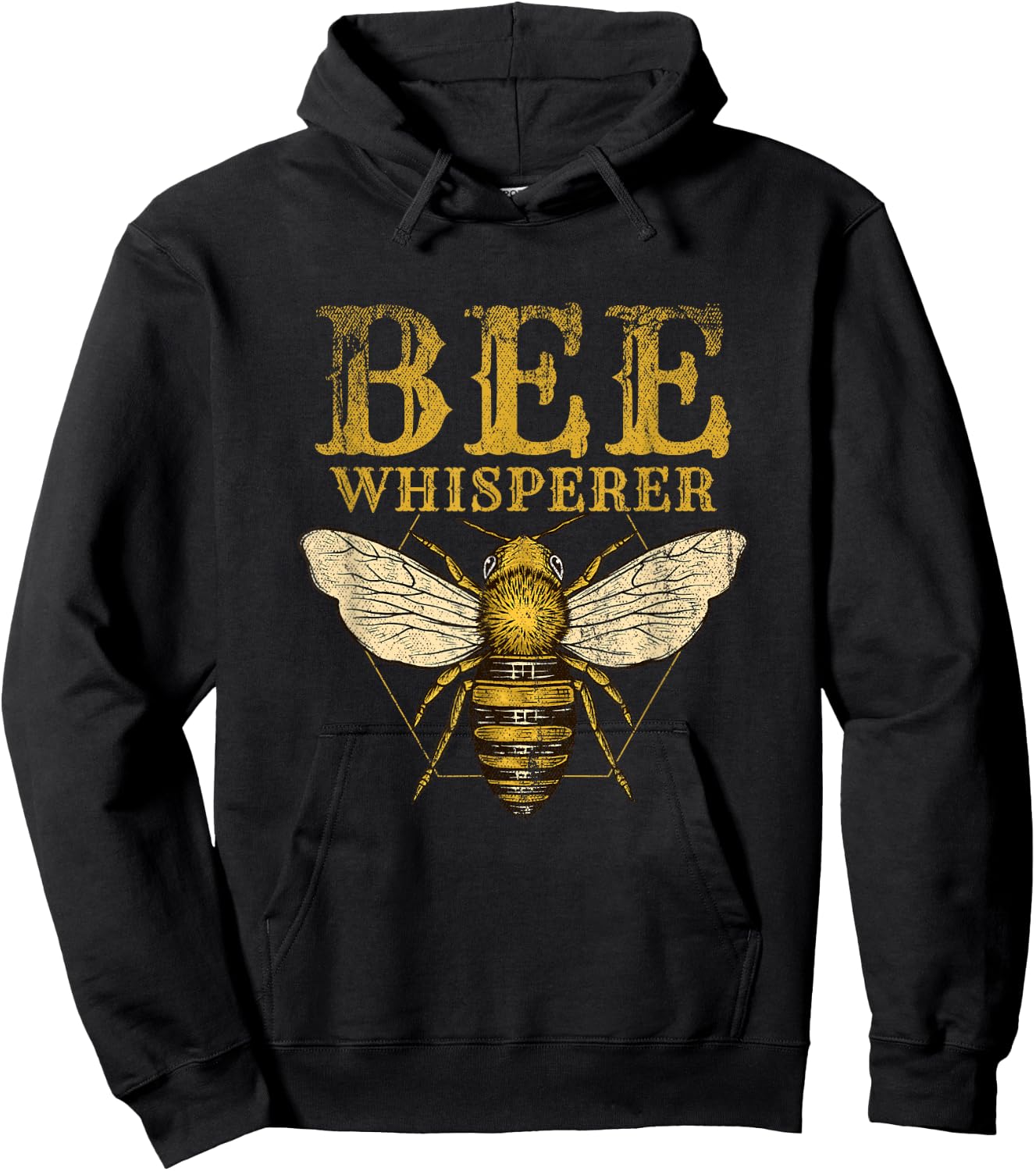 Honey Honeycomb Bee Hive Bumblebees Beekeeper Hoodie - Hoodie | Black