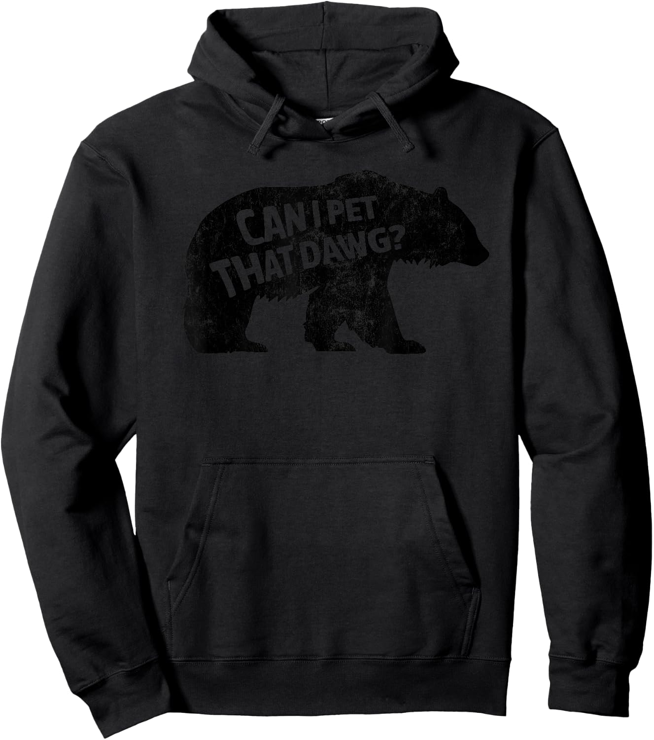 Can I Pet That Dog Funny Dawg Meme Funny Dog Hoodie - Hoodie | Black