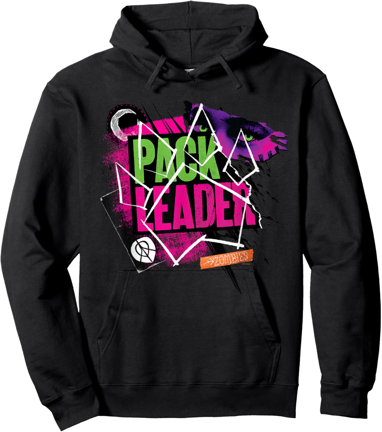 Disney Channel Zombies 3 Werewolf Pack Leader Z-O-M-B-I-E-S Hoodie - Hoodie | Black