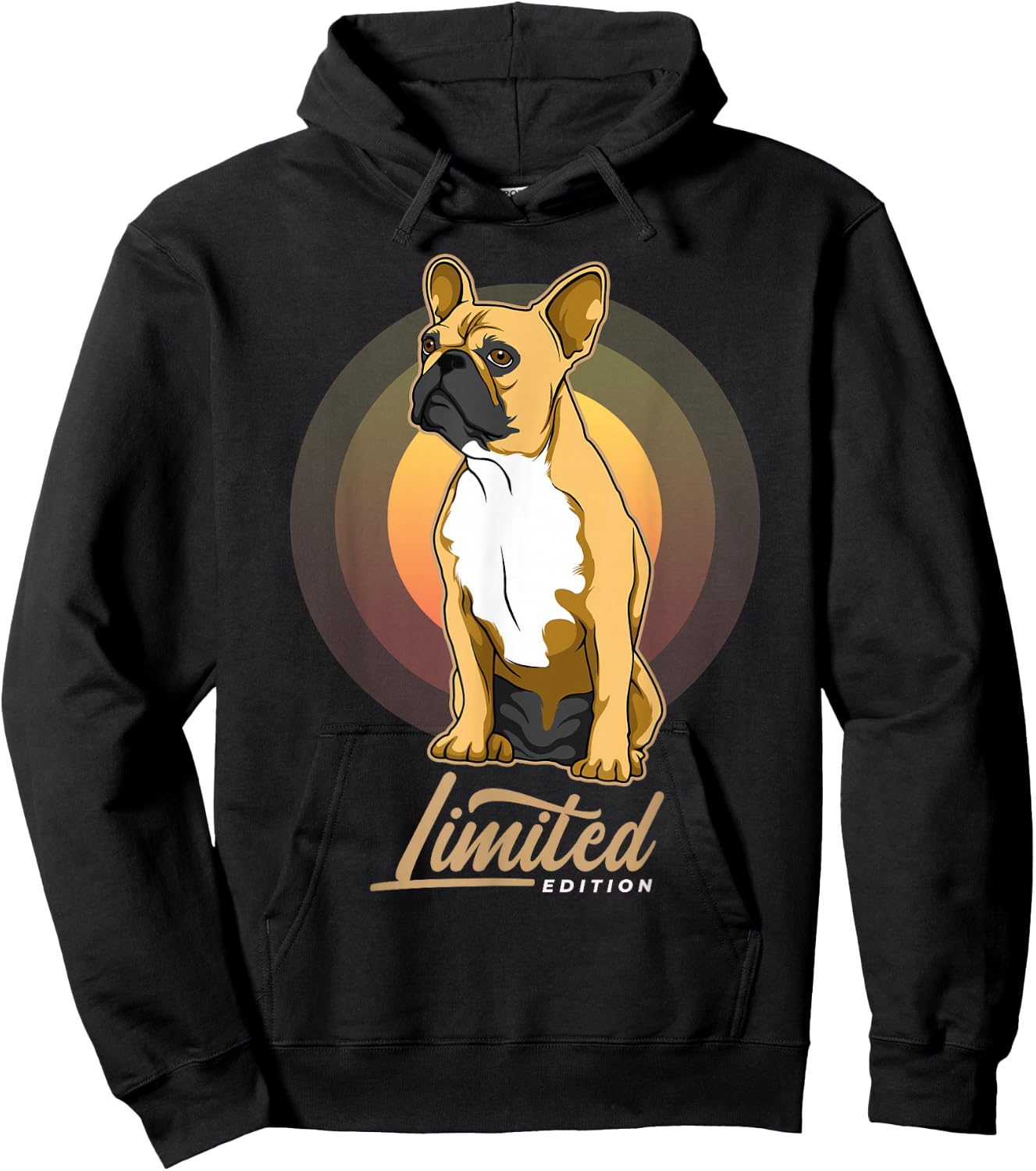 French Bulldog Frenchie Dog Hoodie - Hoodie | Black