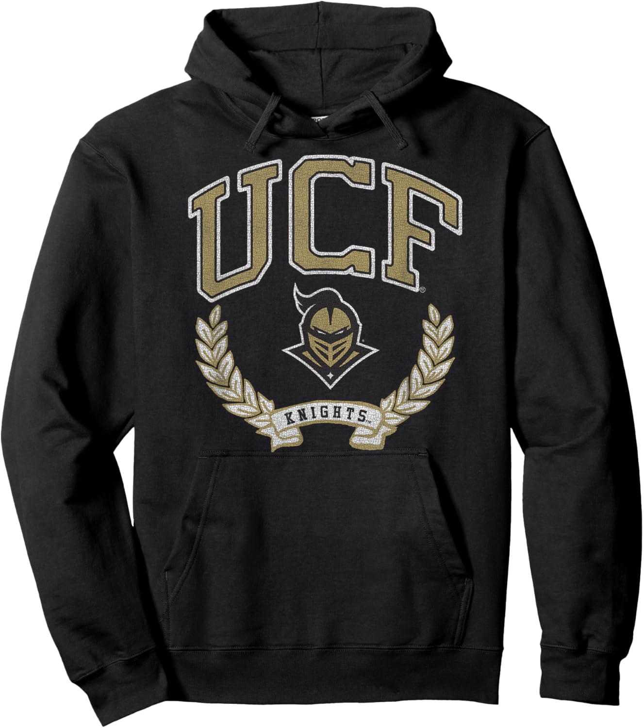 Central Florida Golden Knights Victory Vintage Dark Heather Hoodie - Hoodie | Black