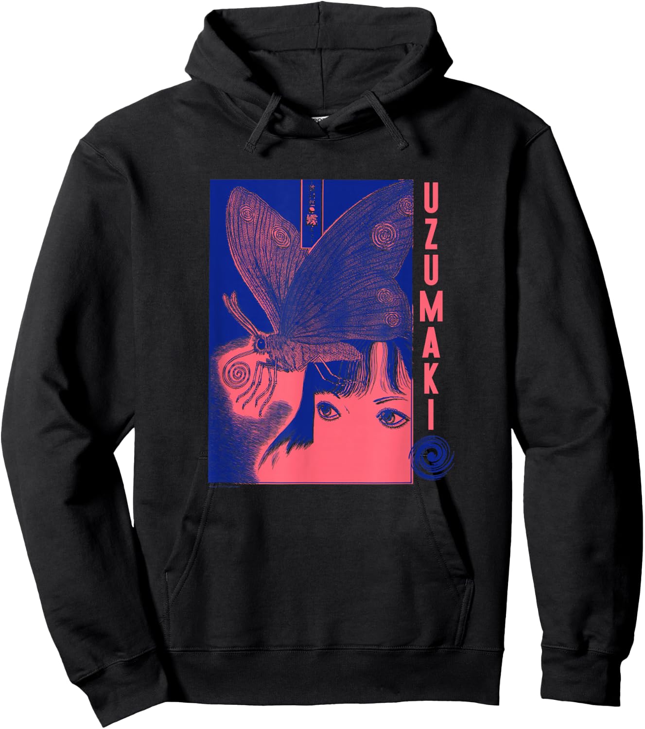 Uzumaki Butterflies Hoodie - Hoodie | Black