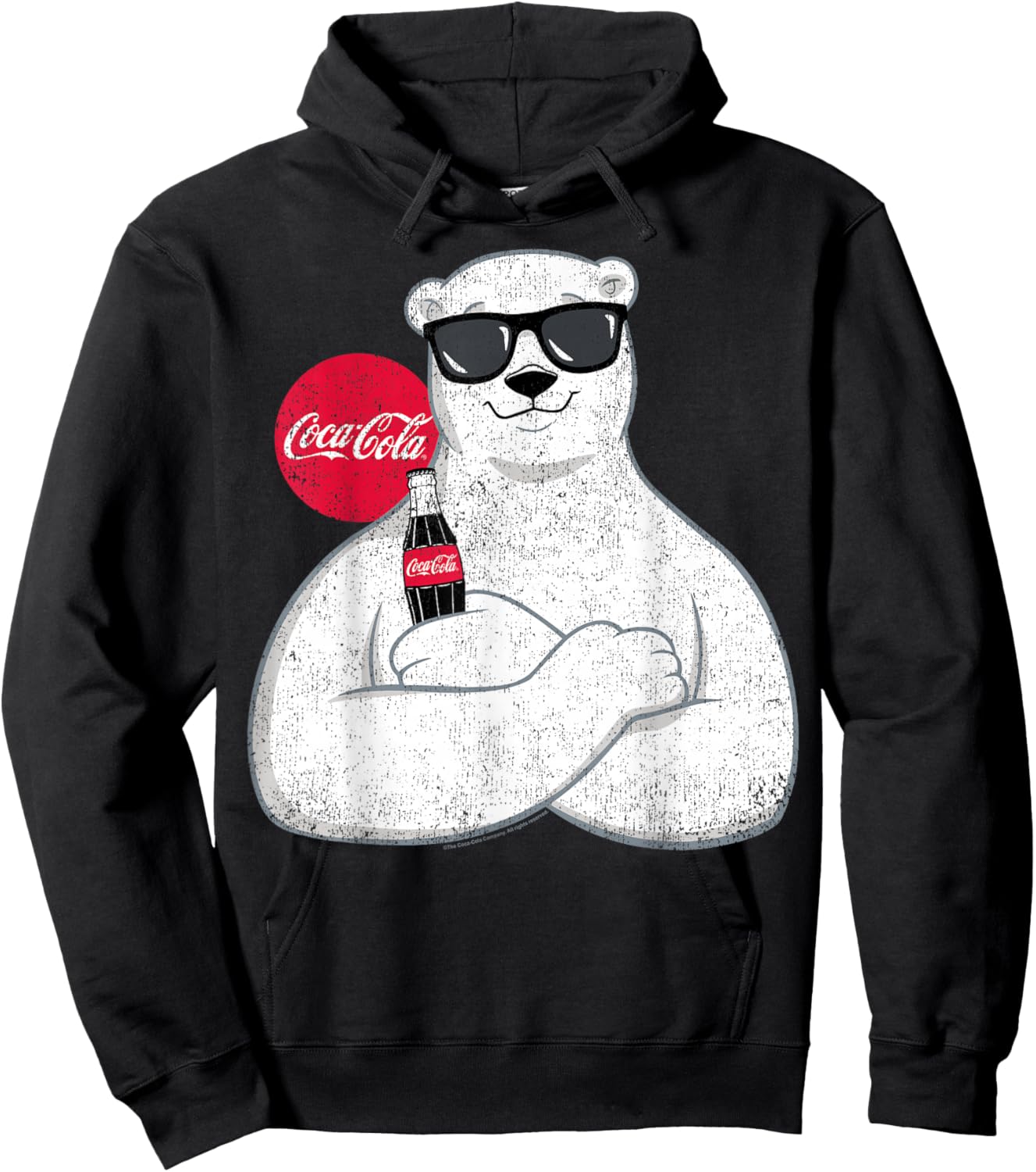 Coca-Cola - Polar Bear Sunglasses Hoodie - Hoodie | Black