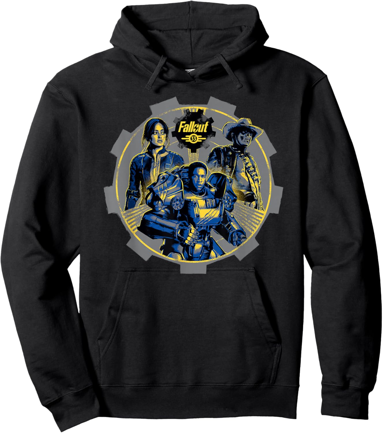 Fallout - Trio Vault Hoodie - Hoodie | Black