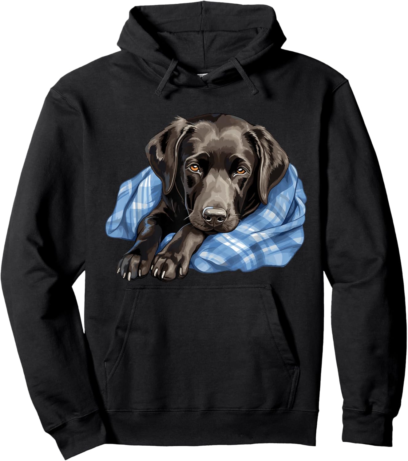 Süßer Hund Offizielles Schlafshirt Labrador Retriever Hunde Hoodie - Hoodie | Black