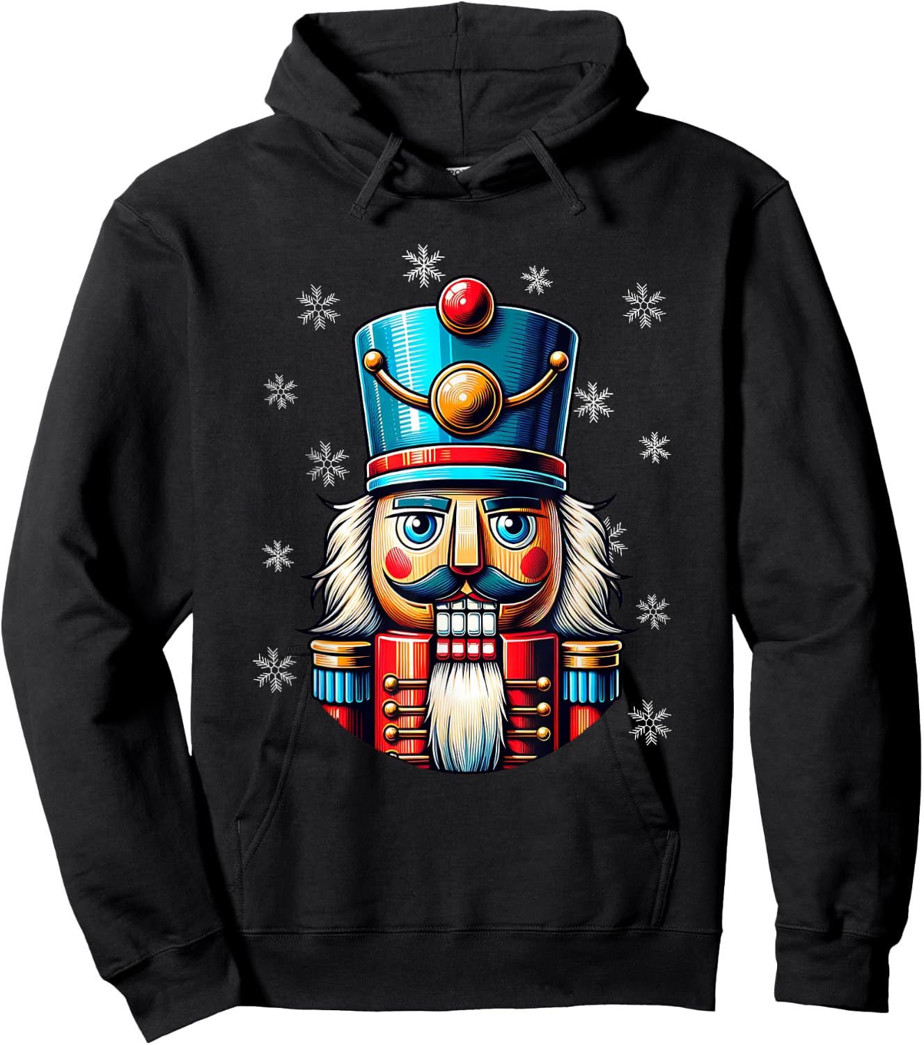 Christmas Nutcracker Men Women Nutcrackers Xmas Hoodie - Hoodie | Black