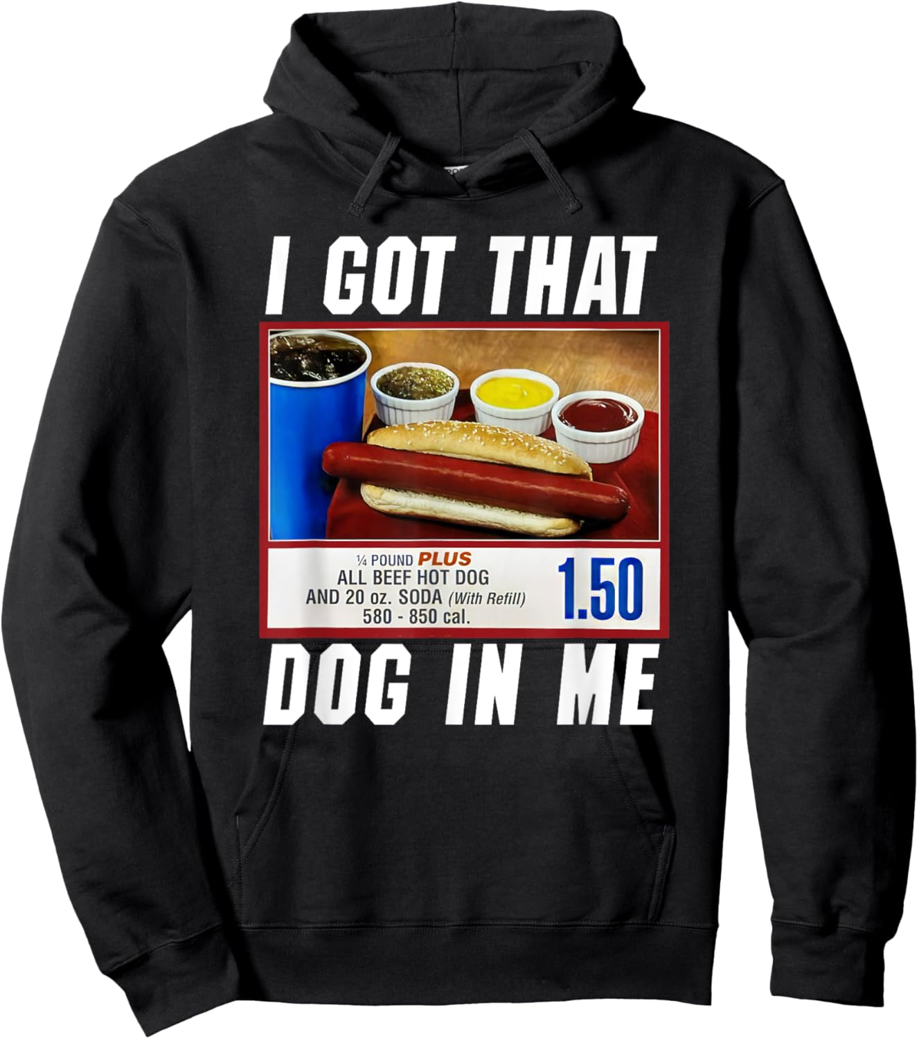 I Got That Dog In Me - Hot Dog Women Girls Kids Hoodie - Hoodie | Black