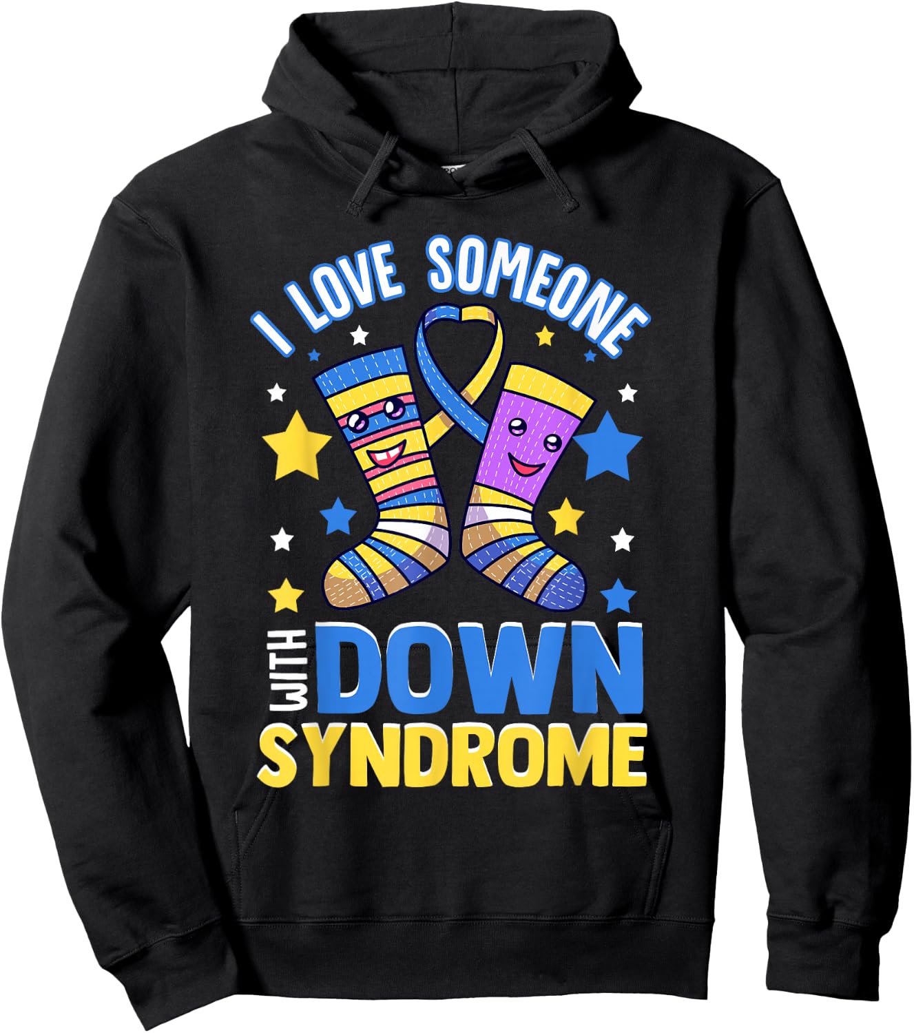 Down Syndrome Hoodie - Hoodie | Black