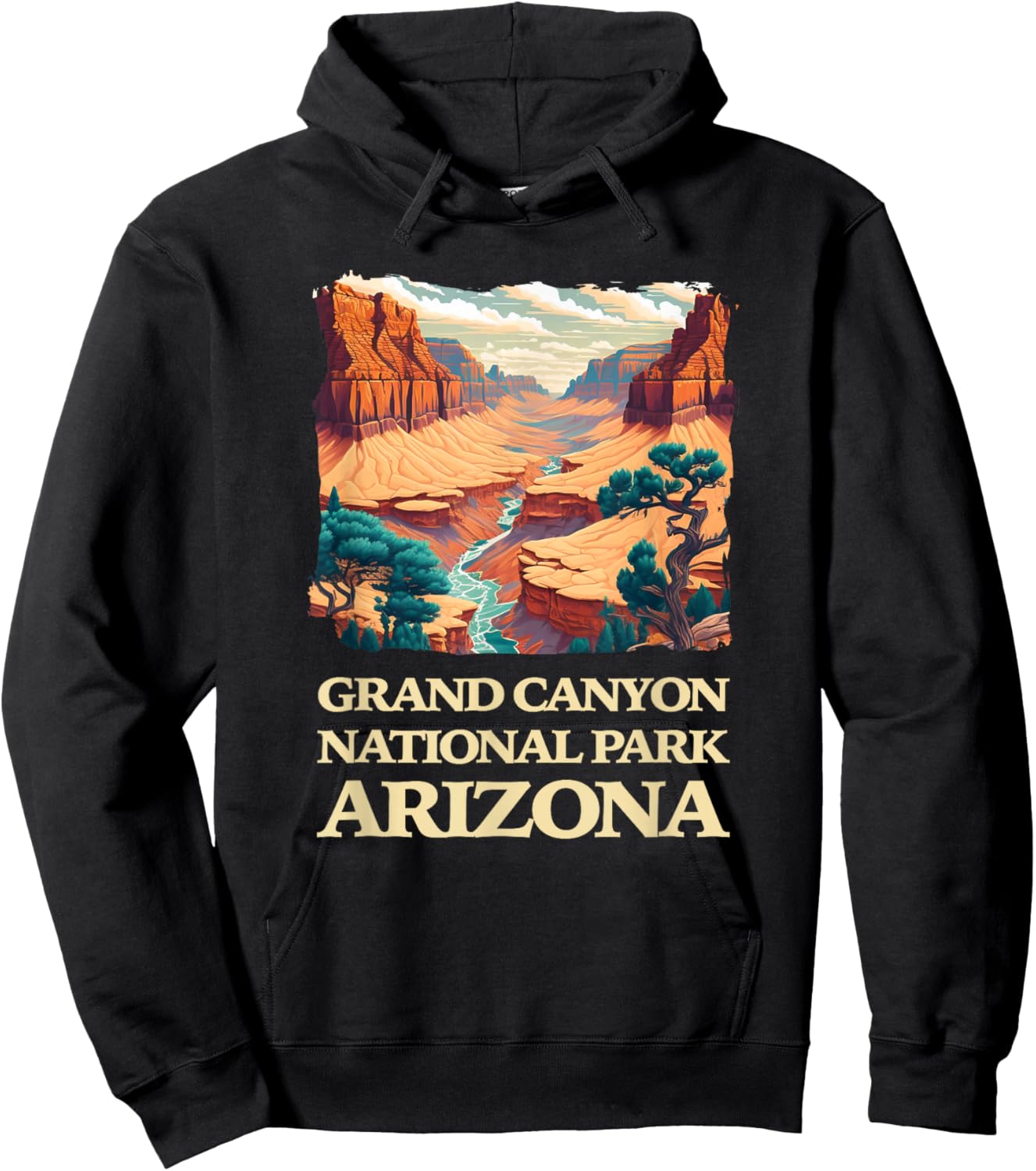 Grand Canyon Hoodie - Hoodie | Black