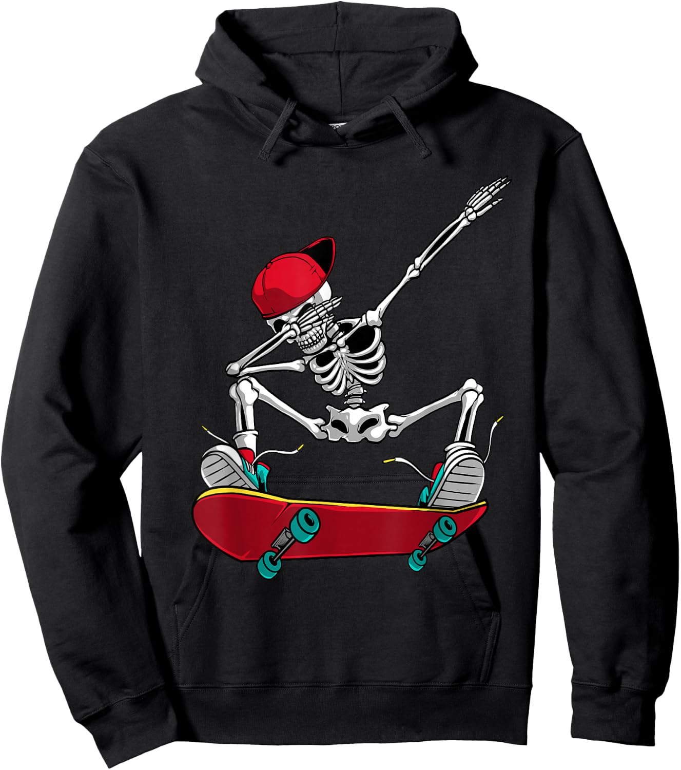 Cool Skateboarding Art Women Skateboard Skateboarder Small Hoodie - Hoodie | Black