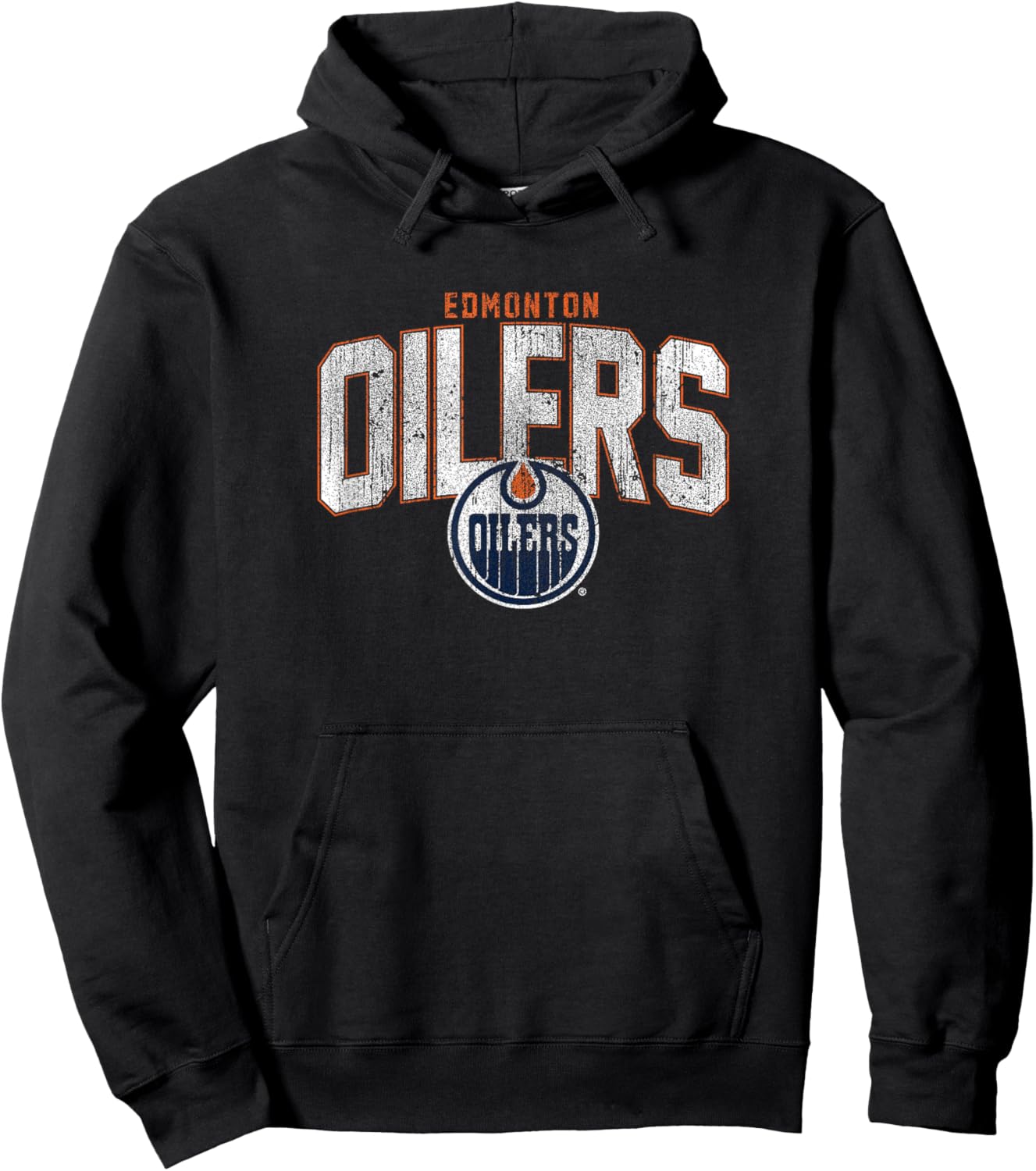 Edmonton Oilers NHL-Hockey mit Vintage-Logo Hoodie - Hoodie | Black