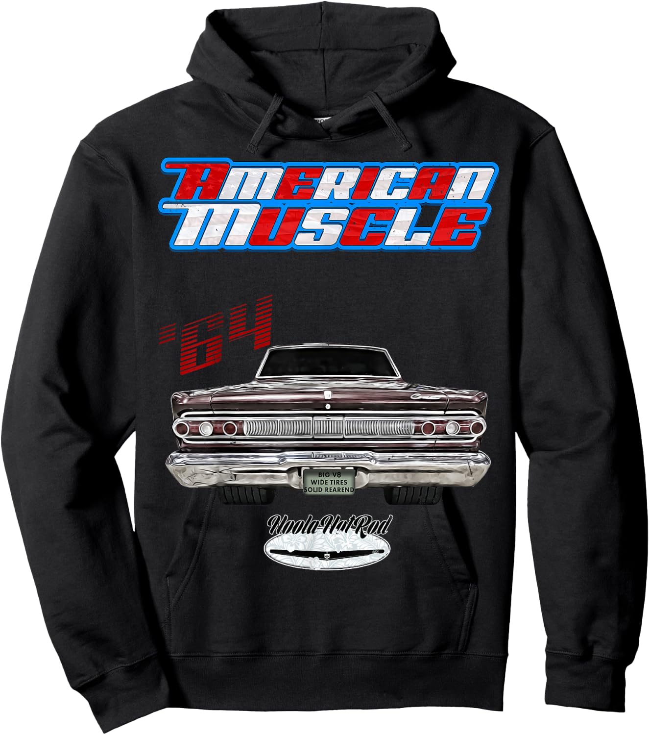 1964 Comet,Cyclone,Hot Rod,Muscle Car,american car,pony car Hoodie - Hoodie | Black