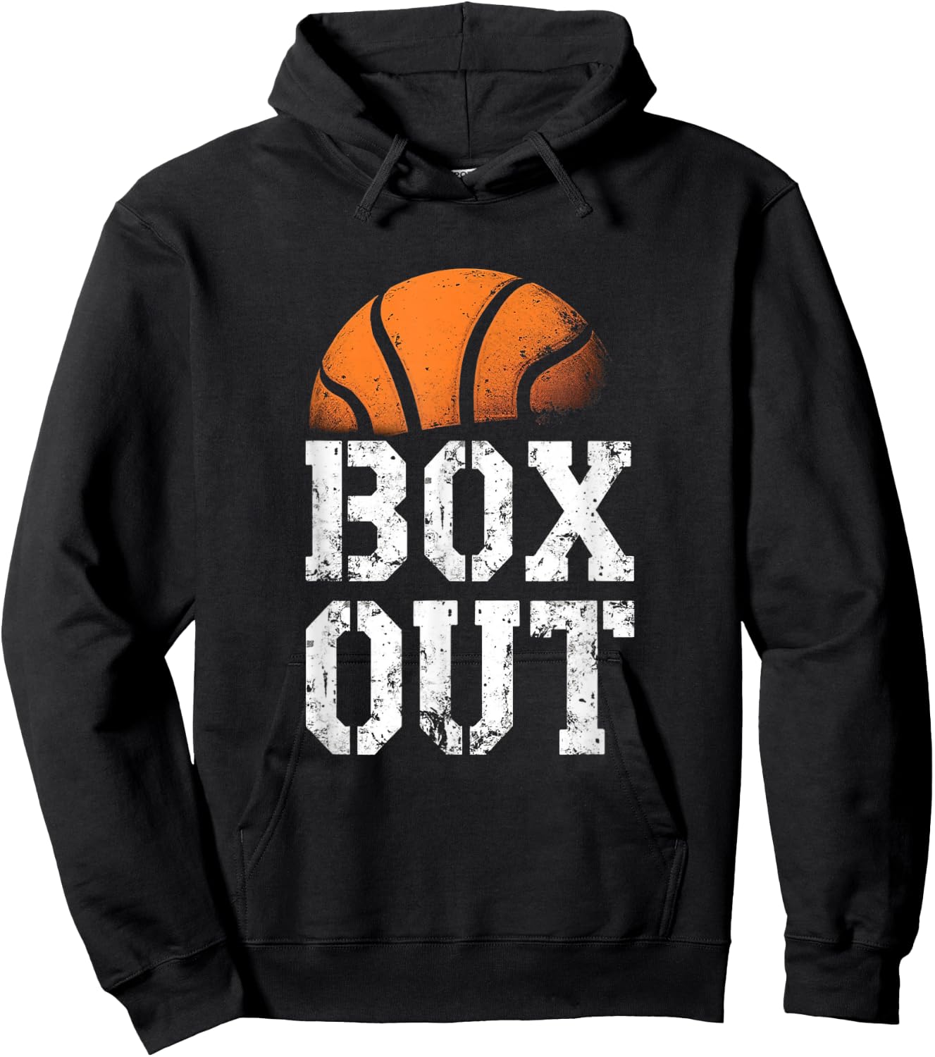 BOX OUT Basketball Hoodie - Hoodie | Black