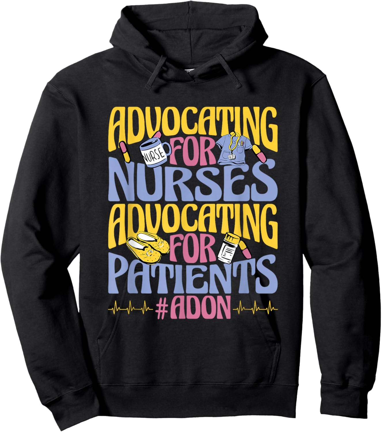 Nurse Director ADON Nurse Assistant Director of Nursing Hoodie - Hoodie | Black