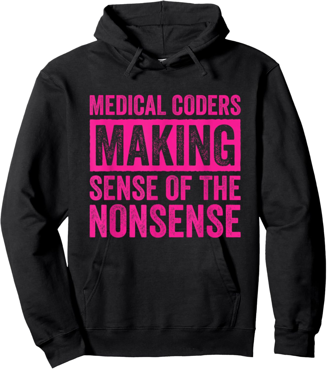Medical Coder Medical Billing and Coding Hoodie - Hoodie | Black