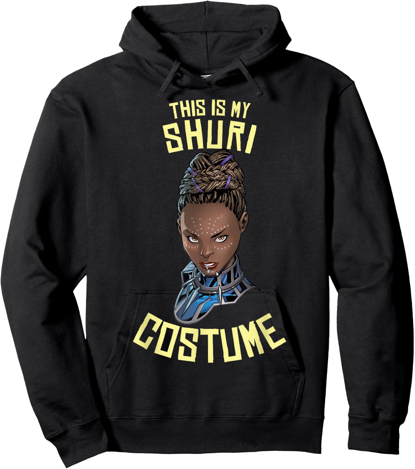 Marvel Black Panther This is My Shuri Costume Halloween Hoodie - Hoodie | Black