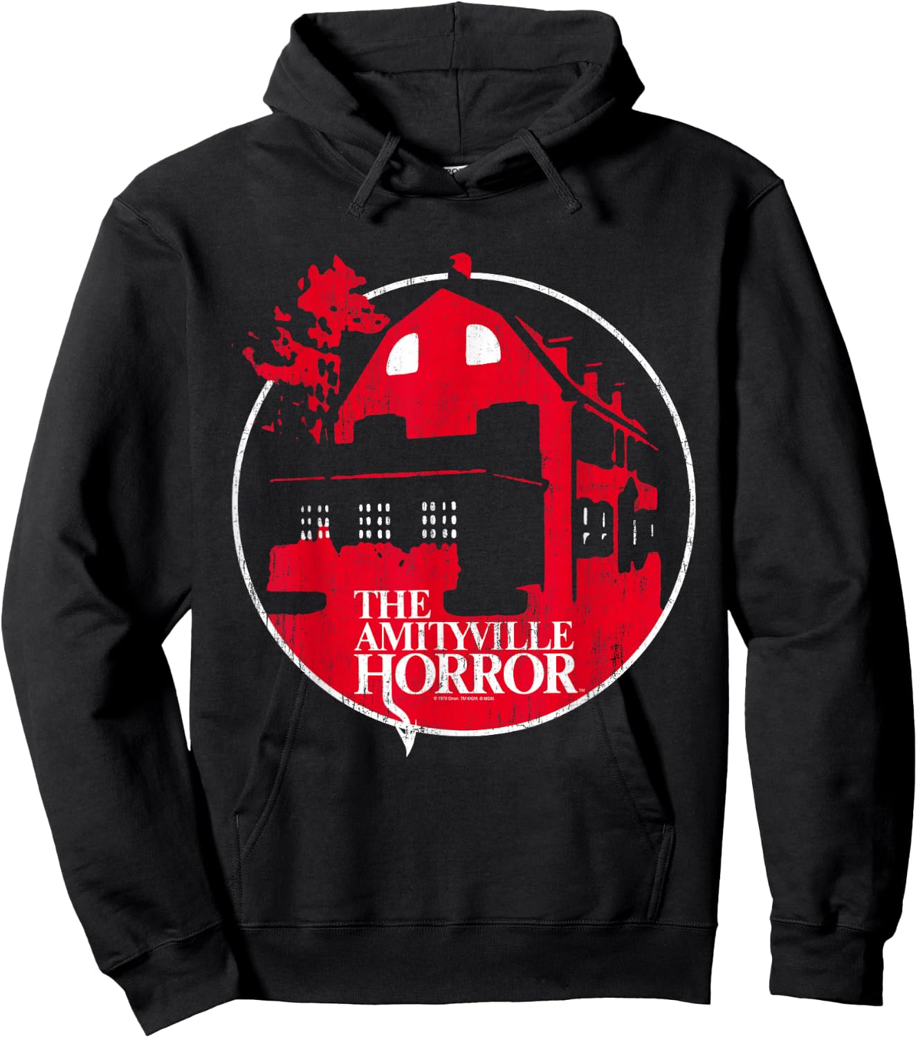 Amityville Horror Red House Hoodie - Hoodie | Black