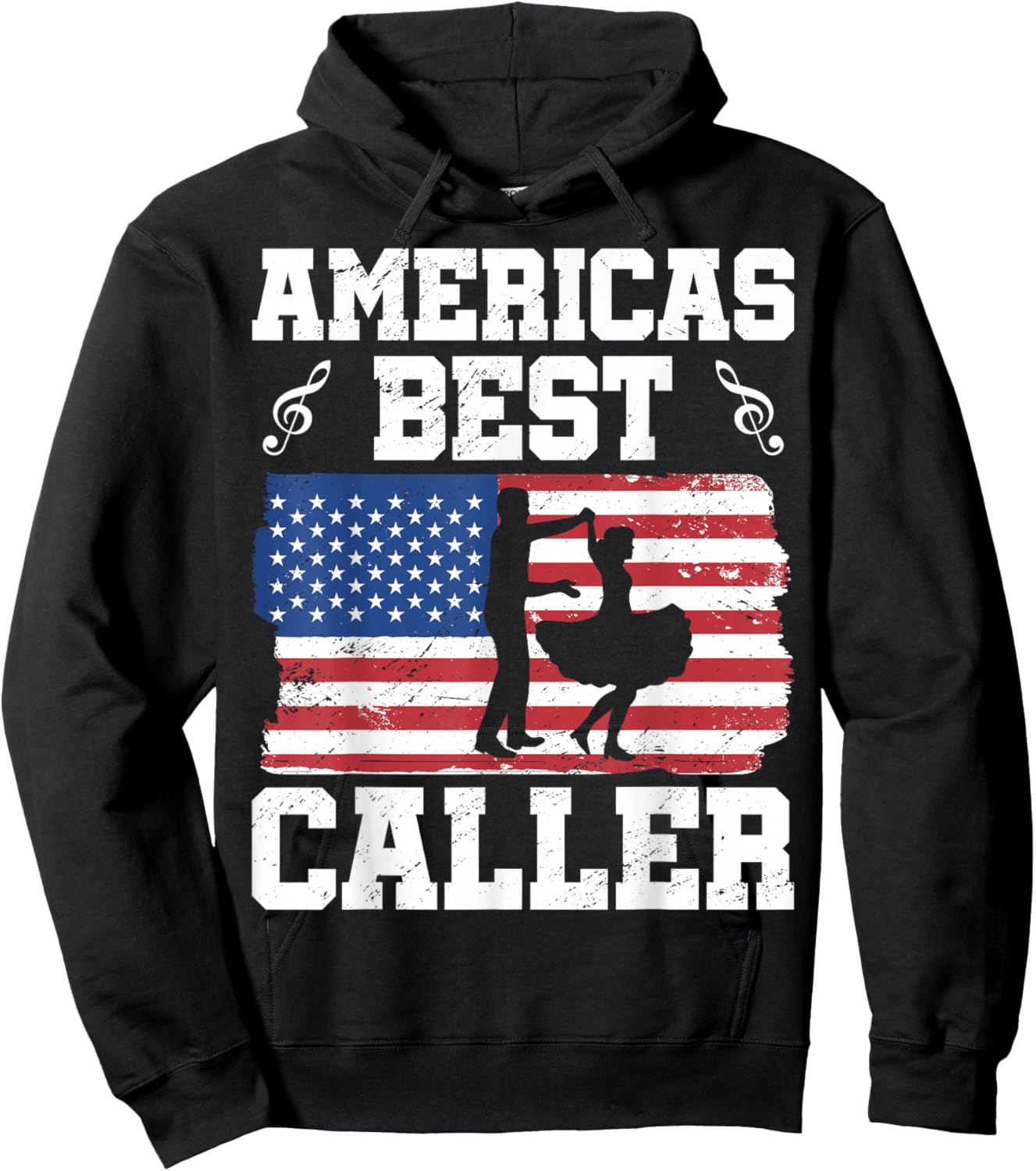 Square dancing Square dance caller Hoodie - Hoodie | Black