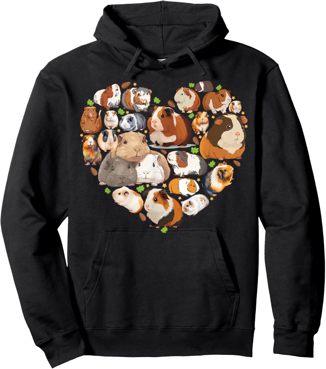 Guinea Pig Heart Hoodie - Hoodie | Black