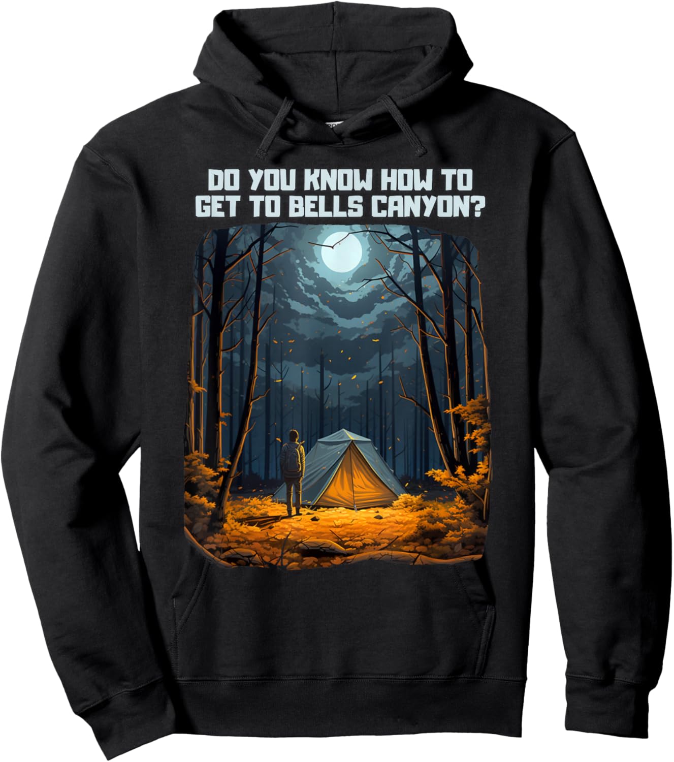 Do You Know How To Get To Bells Canyon? Hoodie - Hoodie | Black