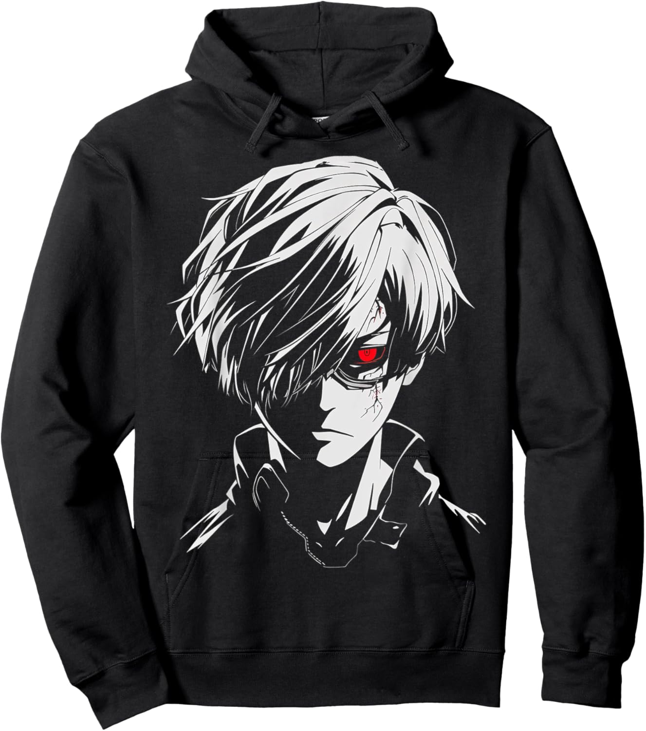 Anime Manga Graphic Art Anime Hoodie - Hoodie | Black