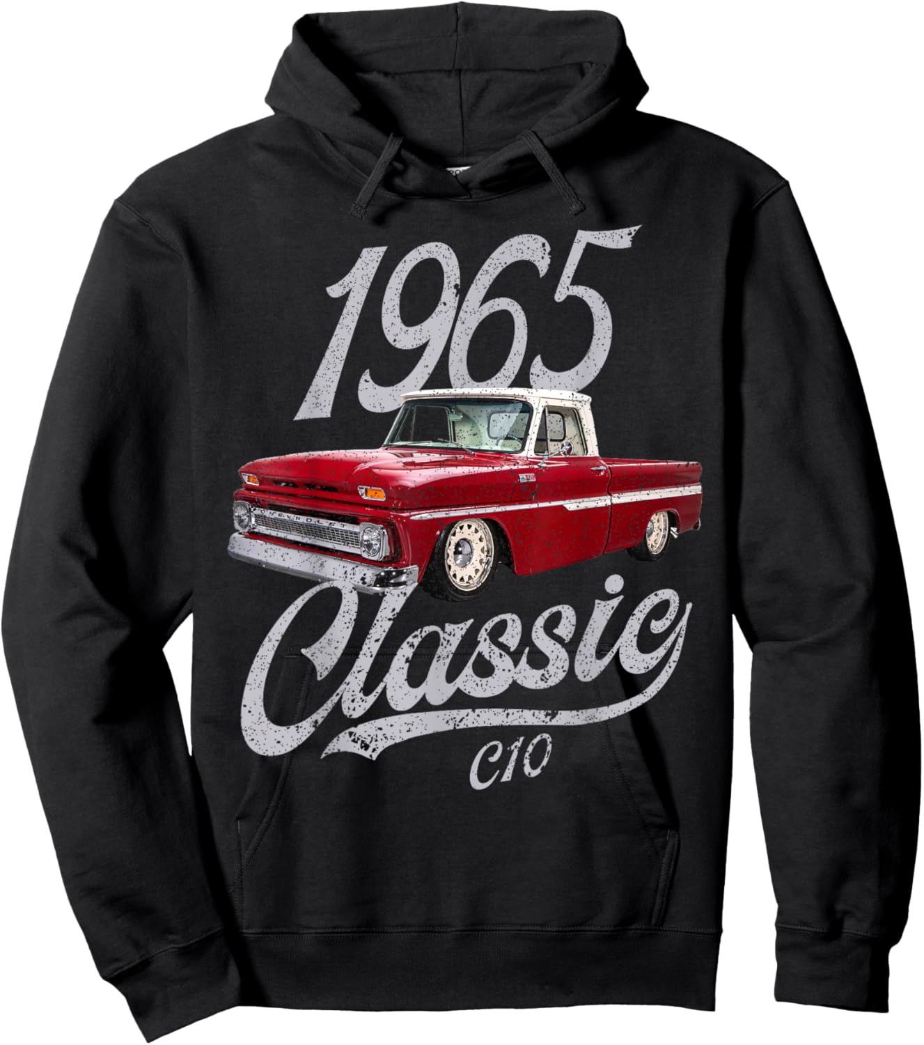 1965 65 c10 TRUCK Hoodie - Hoodie | Black