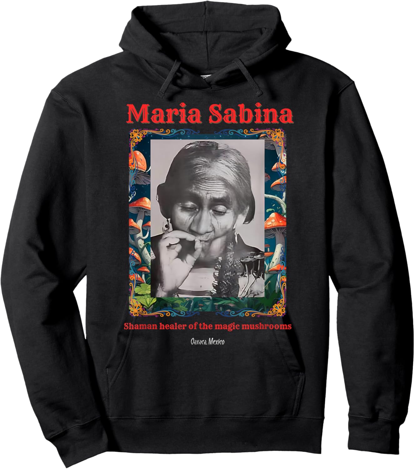 Standard Maria Sabina Hoodie - Hoodie | Black