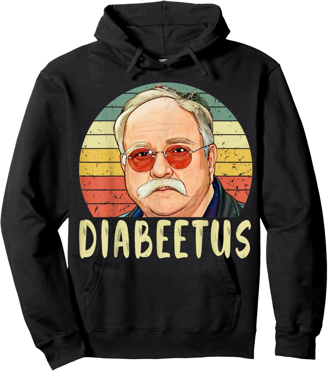Funny Diabetic Diabetes Type 1 2 Awareness Pancreas Humor Hoodie - Hoodie | Black