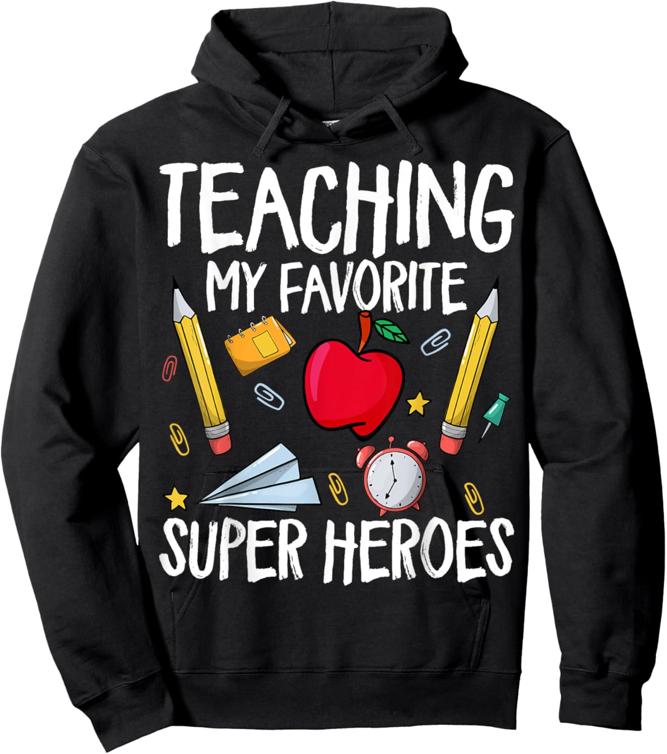 Teaching My Favorite Superheroes - Special Education Teacher Women Hoodie - Hoodie | Black