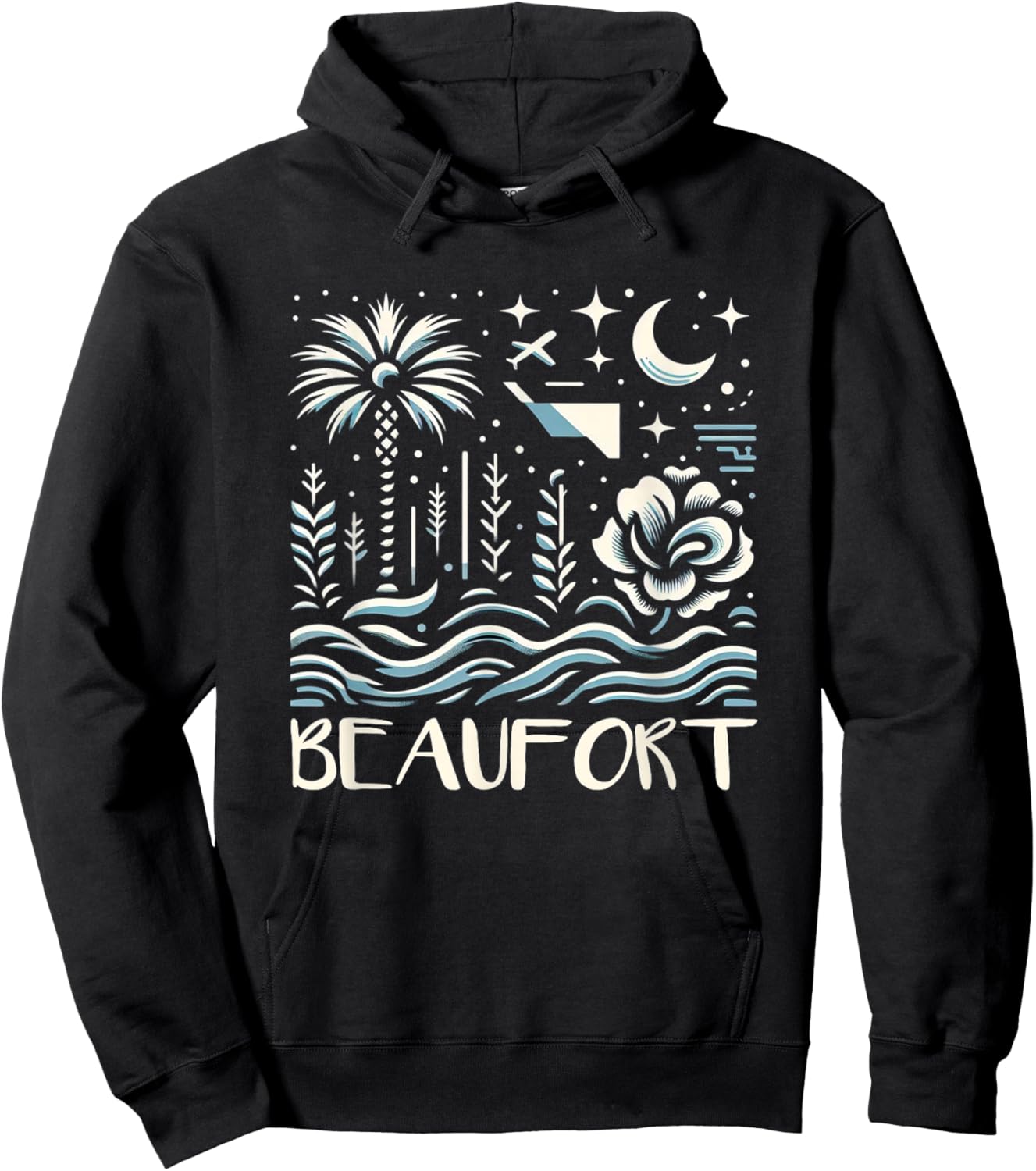 Beaufort South Carolina - Beaufort SC Hoodie - Hoodie | Black