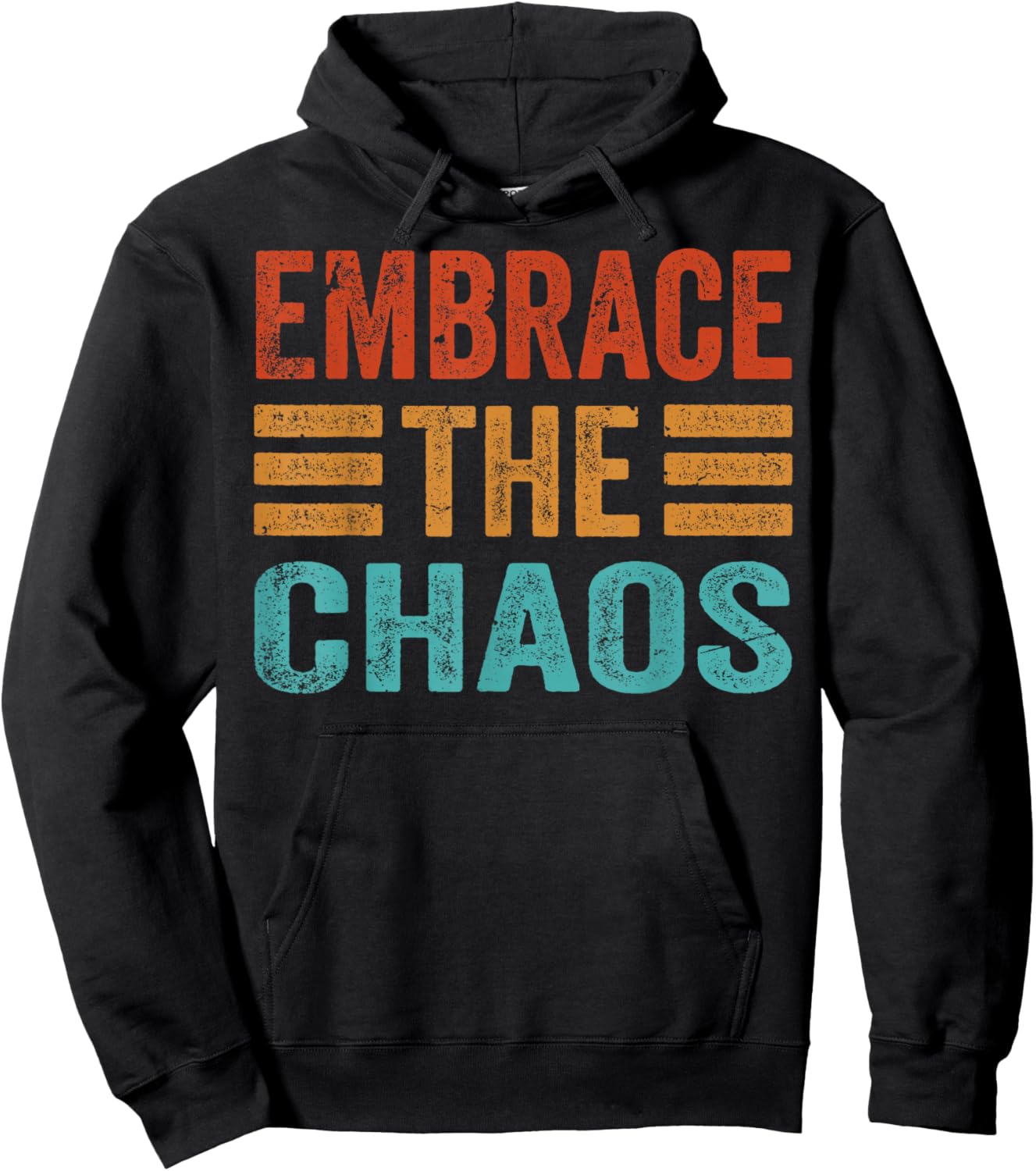 Embrace The Chaos Hoodie - Hoodie | Black