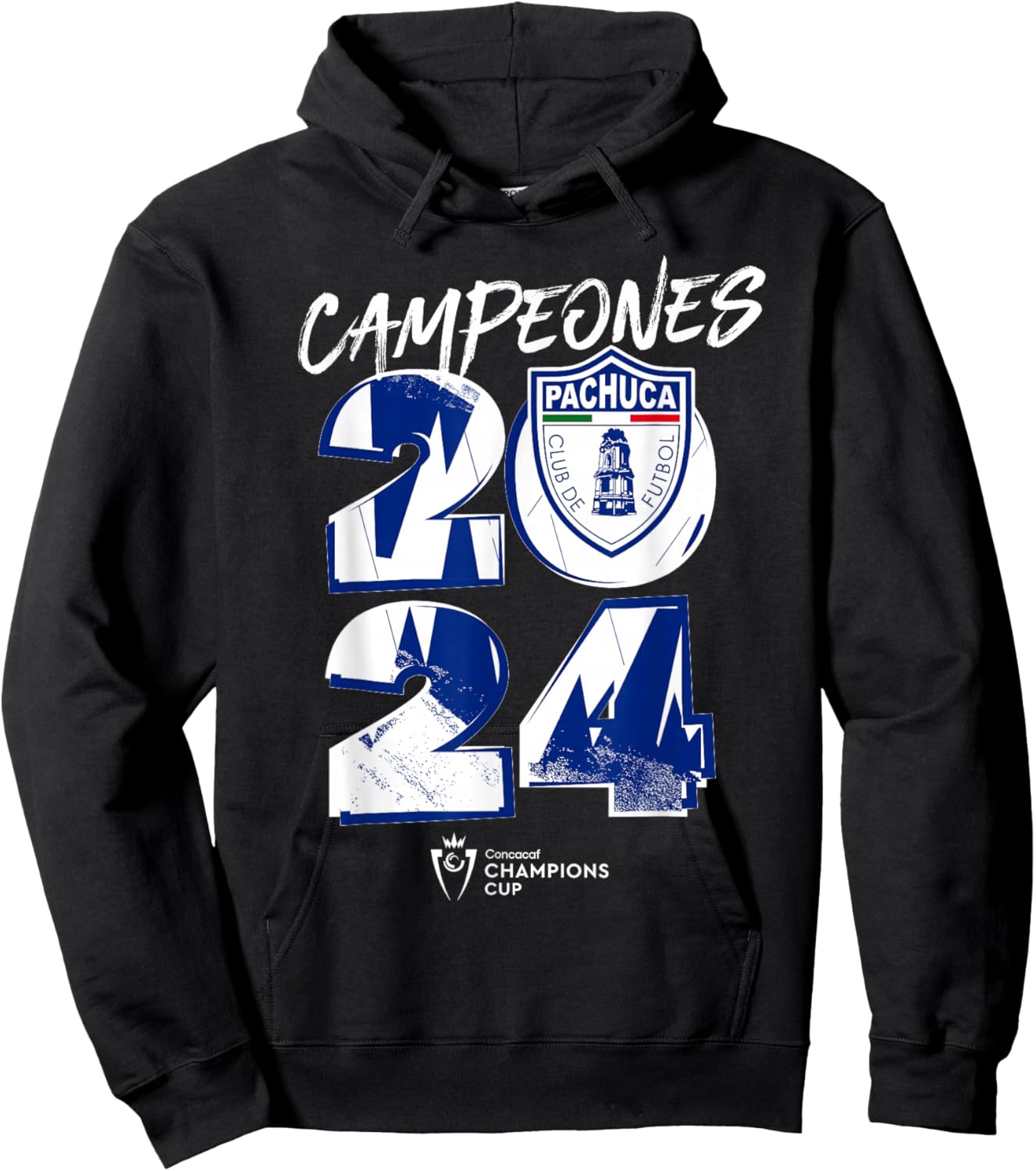 Pachuca Champions! - Concacaf Champions League Hoodie - Hoodie | Black