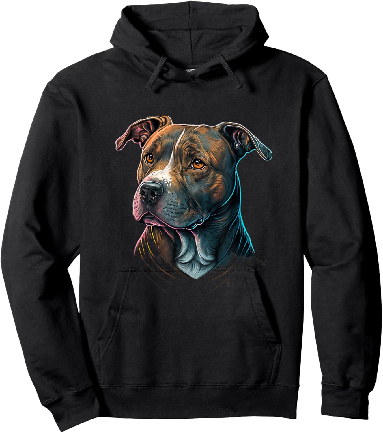 Amstaff Hundemama American Staffordshire Terrier Hoodie - Hoodie | Black