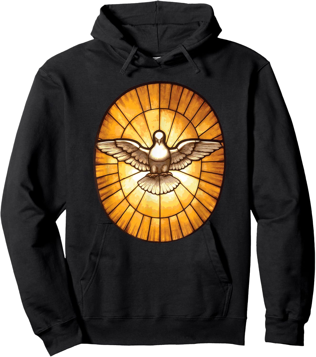 Holy Spirit Dove from St. Peter's Basilica Catholic Hoodie - Hoodie | Black