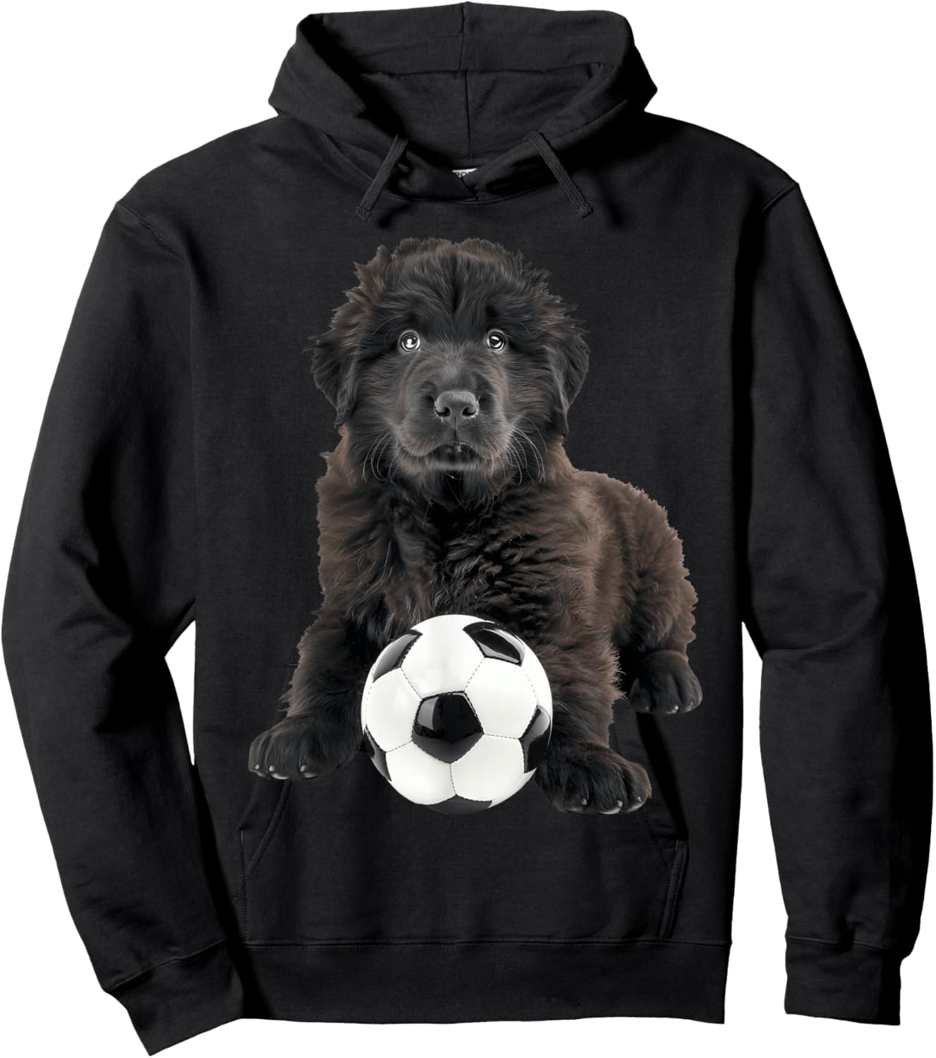 Newfoundland Soccer Hoodie - Hoodie | Black