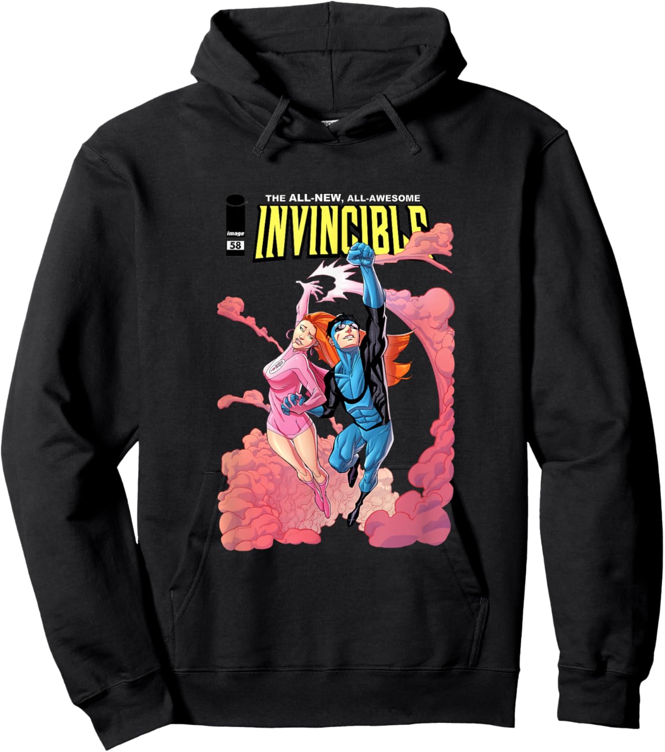 Invincible #58 Hoodie - Hoodie | Black