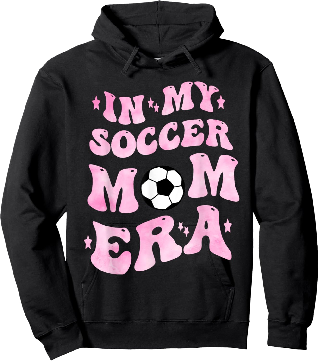 In My Soccer Mom Era Hoodie - Hoodie | Black